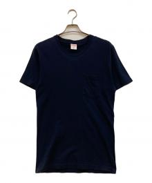 SUPREME（シュプリーム）の古着「ポケットTシャツ」｜ネイビー