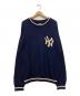 American Pastimes（アメリカンパスタイム）の古着「90's ヤンキース チルデンセーター」｜ネイビー