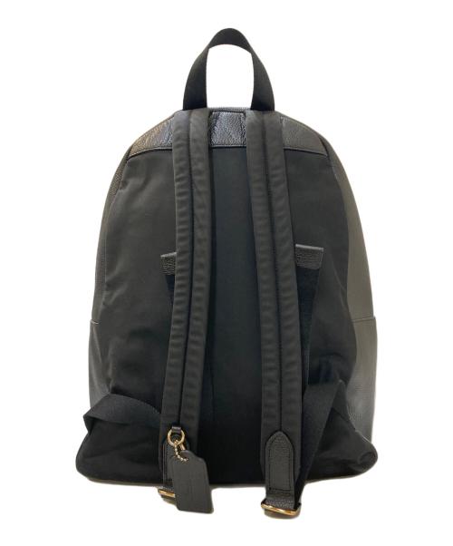 COACH（コーチ）COACH (コーチ) チャーリー ペブルドレザー バックパック ブラックの古着・服飾アイテム