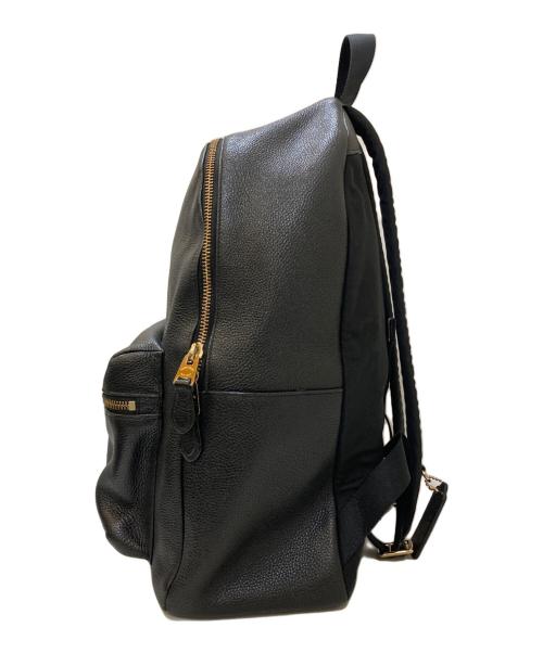 COACH（コーチ）COACH (コーチ) チャーリー ペブルドレザー バックパック ブラックの古着・服飾アイテム