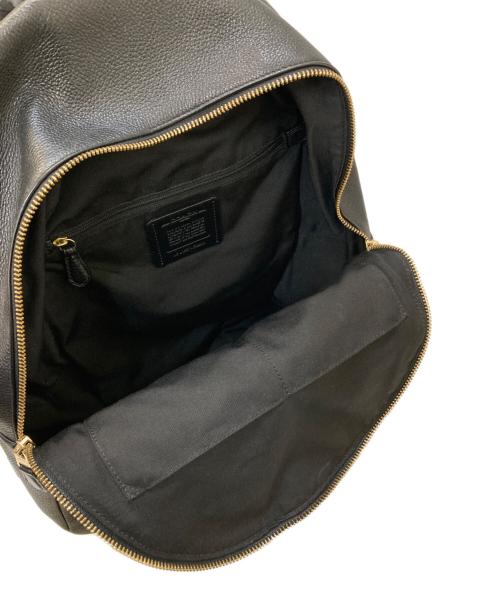 COACH（コーチ）COACH (コーチ) チャーリー ペブルドレザー バックパック ブラックの古着・服飾アイテム