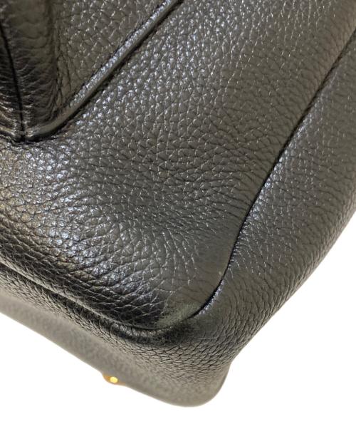 COACH（コーチ）COACH (コーチ) チャーリー ペブルドレザー バックパック ブラックの古着・服飾アイテム