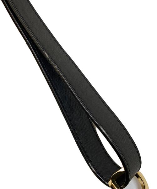 TORY BURCH（トリーバーチ）TORY BURCH (トリーバーチ) 2WAYレザートートバッグ ブラックの古着・服飾アイテム