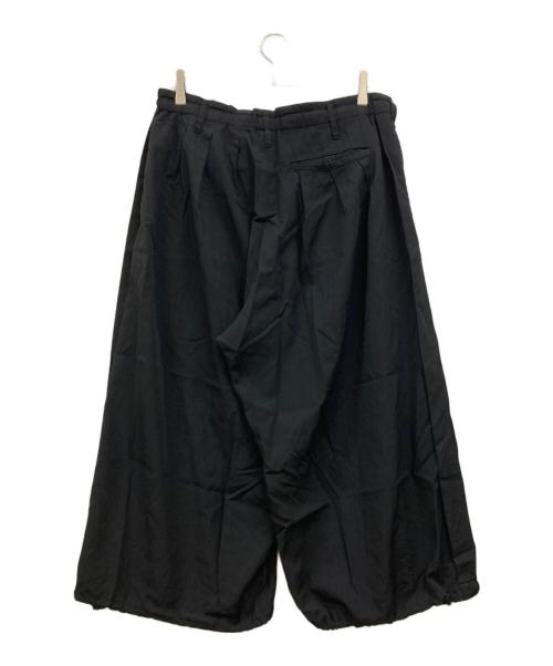 GROUND Y（グラウンドワイ）GROUND Y (グラウンドワイ) WOOL BALLOON PANTS ブラック サイズ:3の古着・服飾アイテム