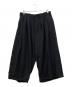 GROUND Y（グラウンドワイ）の古着「WOOL BALLOON PANTS」｜ブラック