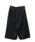 GROUND Y (グラウンドワイ) WOOL BALLOON PANTS ブラック サイズ:3：24000円