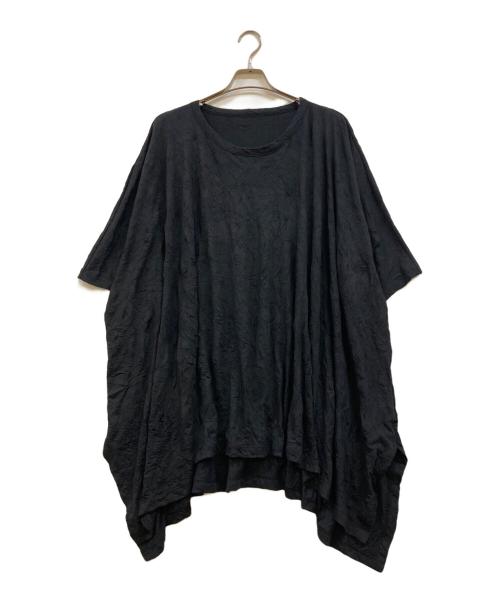 GROUND Y（グラウンドワイ）GROUND Y (グラウンドワイ) WASHER JUMBO T-SHIRT ブラック サイズ:3の古着・服飾アイテム