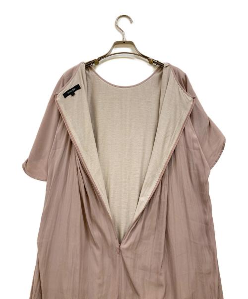 UNTITLED（アンタイトル）UNTITLED (アンタイトル) フロントギャザーワンピース ピンク サイズ:4の古着・服飾アイテム