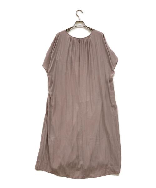 UNTITLED（アンタイトル）UNTITLED (アンタイトル) フロントギャザーワンピース ピンク サイズ:4の古着・服飾アイテム