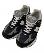 NEW BALANCEニューバランス）の古着「Made in USA 993 ローカットスニーカー」｜ブラック