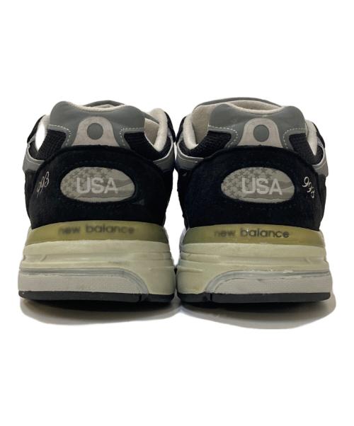 NEW BALANCE（ニューバランス）NEW BALANCE (ニューバランス) Made in USA 993 ローカットスニーカー ブラック サイズ:27.5㎝の古着・服飾アイテム