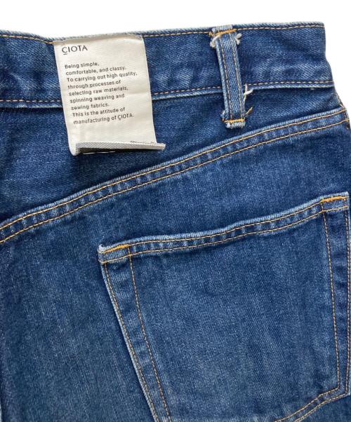 CIOTA（シオタ）CIOTA (シオタ) 13.5oz Wide Tapered Denim インディゴ サイズ:32の古着・服飾アイテム
