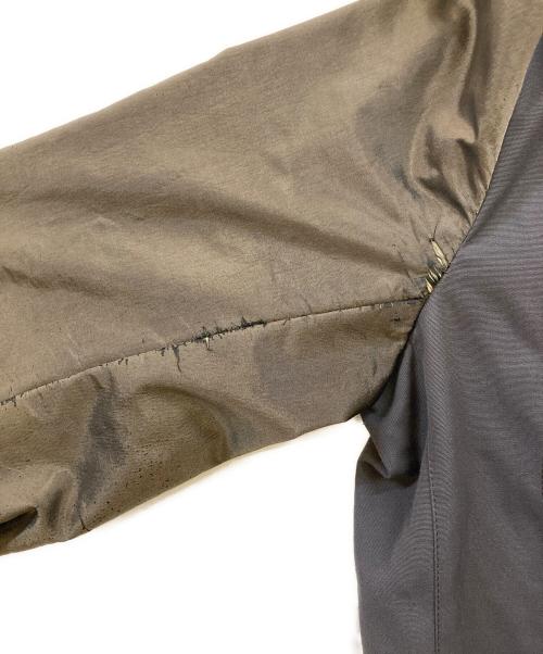 COMME des GARCONS HOMME PLUS（コムデギャルソンオムプリュス）COMME des GARCONS HOMME PLUS (コムデギャルソンオムプリュス) モッズ期 異素材切替3Bジャケット グレー サイズ:Mの古着・服飾アイテム