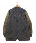 COMME des GARCONS HOMME PLUS（コムデギャルソンオムプリュス）の古着「モッズ期 異素材切替3Bジャケット」｜グレー