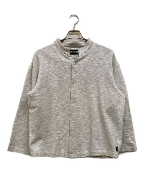 AUBERGE（オーベルジュ）AUBERGE (オーベルジュ) Demi-Luxe Beams (デミルクス ビームス) 別注 PERLEIII カットソージャケット グレー サイズ:42の古着・服飾アイテム