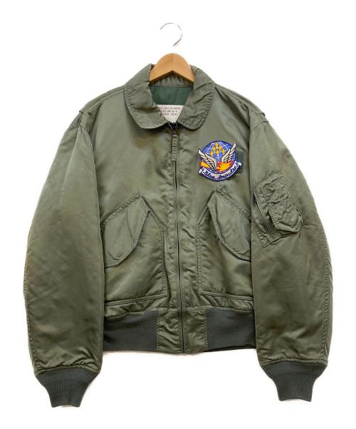 US ARMY（ユーエスアーミー）US ARMY (ユーエスアーミー) CWU-45/P/フライトジャケット カーキ サイズ:Mの古着・服飾アイテム