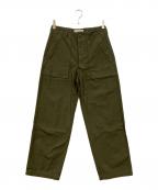 Obladaオブラダ）の古着「60S BAKER PANTS」｜オリーブ