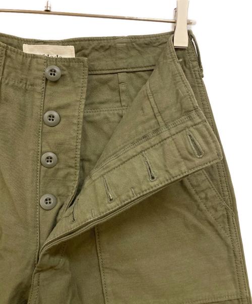 Oblada（オブラダ）Oblada (オブラダ) 60S BAKER PANTS オリーブ サイズ:Mの古着・服飾アイテム