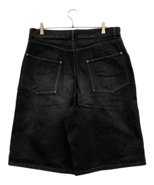 BEAMS（ビームス）BEAMS (ビームス) FUTURE ARCHIVE (フューチャー アーカイブ) BAGGY DENIM SHORTS ブラック サイズ:XLの古着・服飾アイテム