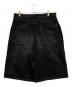 BEAMS (ビームス) FUTURE ARCHIVE (フューチャー アーカイブ) BAGGY DENIM SHORTS ブラック サイズ:XL：10000円
