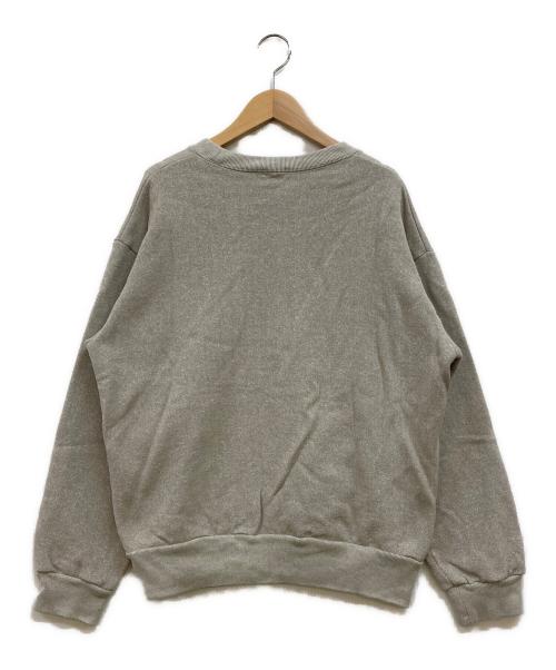 SCYE（サイ）SCYE (サイ) Cotton Lurex Fleece Back Sweat Shirt グレー サイズ:38の古着・服飾アイテム