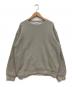 SCYE（サイ）の古着「Cotton Lurex Fleece Back Sweat Shirt」｜グレー