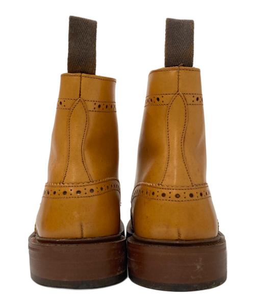 Tricker's（トリッカーズ）Tricker's (トリッカーズ) stow ウイングチップ カントリーブーツ ベージュ サイズ:8.5の古着・服飾アイテム