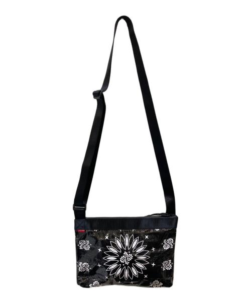 SUPREME（シュプリーム）Supreme (シュプリーム) BANDANA TARP SIDE BAG ブラックの古着・服飾アイテム