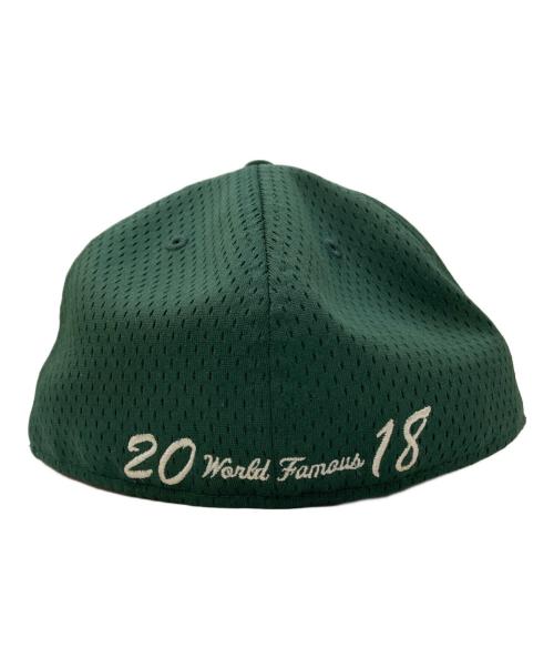 SUPREME（シュプリーム）SUPREME (シュプリーム) New Era (ニューエラ) ボックスロゴ メッシュ 6パネルキャップ グリーン サイズ:7 5/8(60.6cm)の古着・服飾アイテム