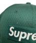 中古・古着 SUPREME (シュプリーム) New Era (ニューエラ) ボックスロゴ メッシュ 6パネルキャップ グリーン サイズ:7 5/8(60.6cm)：8000円