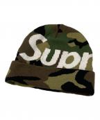 SUPREMEシュプリーム）の古着「Big Logo Cashmere Beanie」｜グリーン