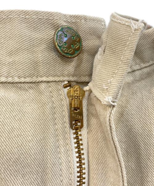 OSH KOSH（オシュコシュ）OSH KOSH (オシュコシュ) ペインターパンツ ベージュ サイズ:下記参照の古着・服飾アイテム