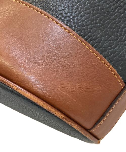 OLD COACH（オールドコーチ）OLD COACH (オールドコーチ) レザーショルダーバッグ ネイビーの古着・服飾アイテム