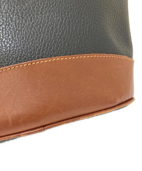 OLD COACH（オールドコーチ）OLD COACH (オールドコーチ) レザーショルダーバッグ ネイビーの古着・服飾アイテム