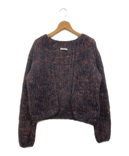 Maiami（マイアミ）Maiami (マイアミ) MOHAIR SMALL CARDIGAN ブラック サイズ:下記参照の古着・服飾アイテム