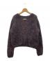 Maiami（マイアミ）の古着「MOHAIR SMALL CARDIGAN」｜ブラック