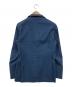 LARDINI (ラルディーニ) リネン混 3B ストライプテーラードジャケット ネイビー サイズ:44：15000円