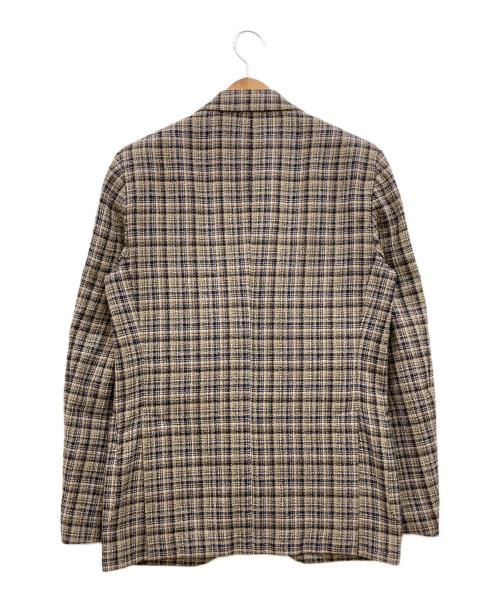 LARDINI（ラルディーニ）LARDINI (ラルディーニ) ウール混 段返り 3Bテーラードジャケット ベージュ サイズ:44の古着・服飾アイテム