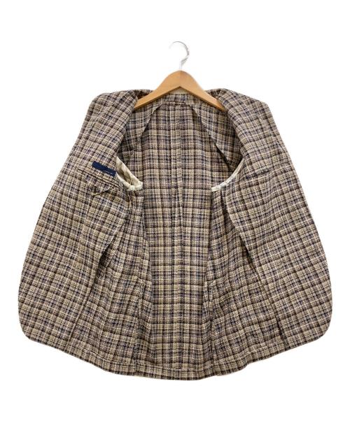 LARDINI（ラルディーニ）LARDINI (ラルディーニ) ウール混 段返り 3Bテーラードジャケット ベージュ サイズ:44の古着・服飾アイテム