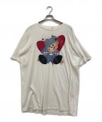 ACTIVE WEARアクティブウェア）の古着「プリントTシャツ」｜ホワイト