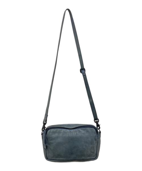 PORTER（ポーター）PORTER (ポーター) FRANK フランクレザーショルダーバッグ ネイビーの古着・服飾アイテム