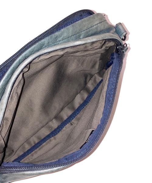 PORTER（ポーター）PORTER (ポーター) FRANK フランクレザーショルダーバッグ ネイビーの古着・服飾アイテム