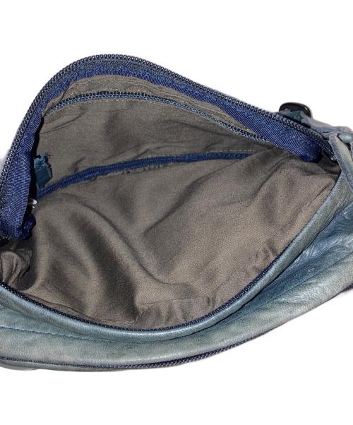 PORTER（ポーター）PORTER (ポーター) FRANK フランクレザーショルダーバッグ ネイビーの古着・服飾アイテム