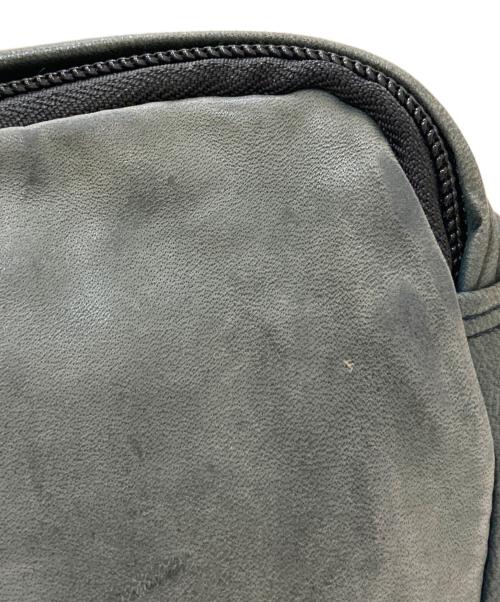 PORTER（ポーター）PORTER (ポーター) FRANK フランクレザーショルダーバッグ ネイビーの古着・服飾アイテム