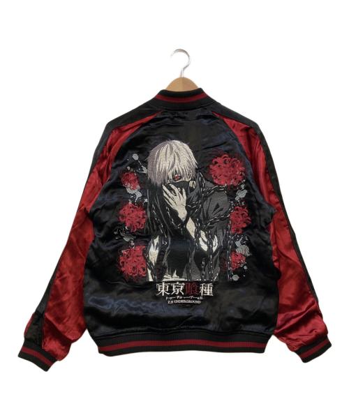 PSYCHO NATION（サイコネーション）PSYCHO NATION (サイコネーション) 東京喰種リバーシブルスカジャン ブラック サイズ:44の古着・服飾アイテム