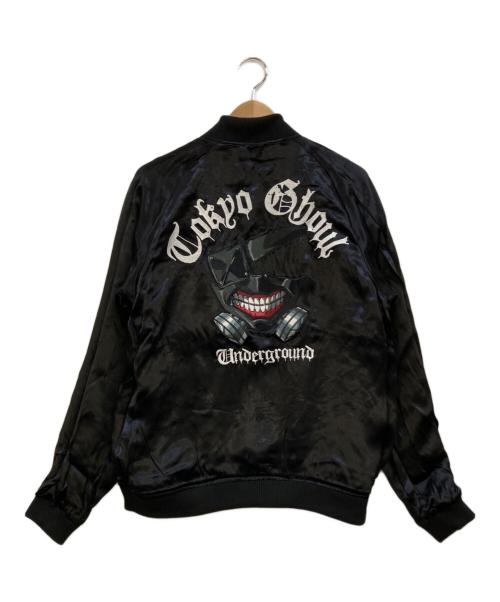 PSYCHO NATION（サイコネーション）PSYCHO NATION (サイコネーション) 東京喰種リバーシブルスカジャン ブラック サイズ:44の古着・服飾アイテム