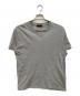 PRADA（プラダ）の古着「VネックTシャツ」｜グレー