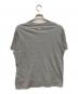 PRADA (プラダ) VネックTシャツ グレー サイズ:Ｍ：6000円