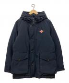 DANTONダントン）の古着「タッサーダウンジャケット」｜ネイビー