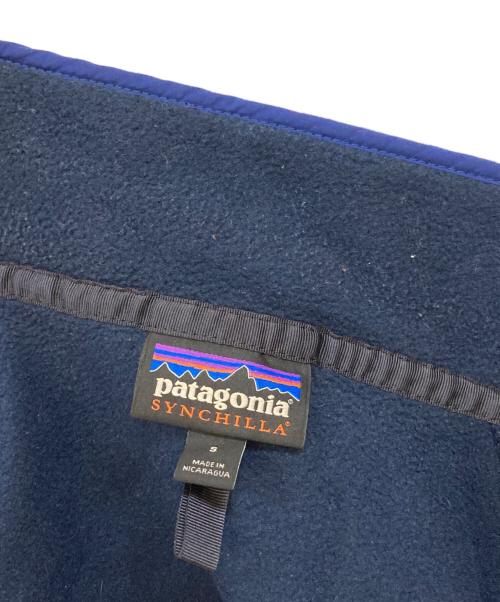 Patagonia（パタゴニア）Patagonia (パタゴニア) Synchilla Snap-T ネイビー サイズ:Sの古着・服飾アイテム